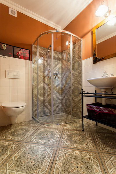 Penzion Huty Nový Jimramov - hotový pokoj Španělsko - koupelna